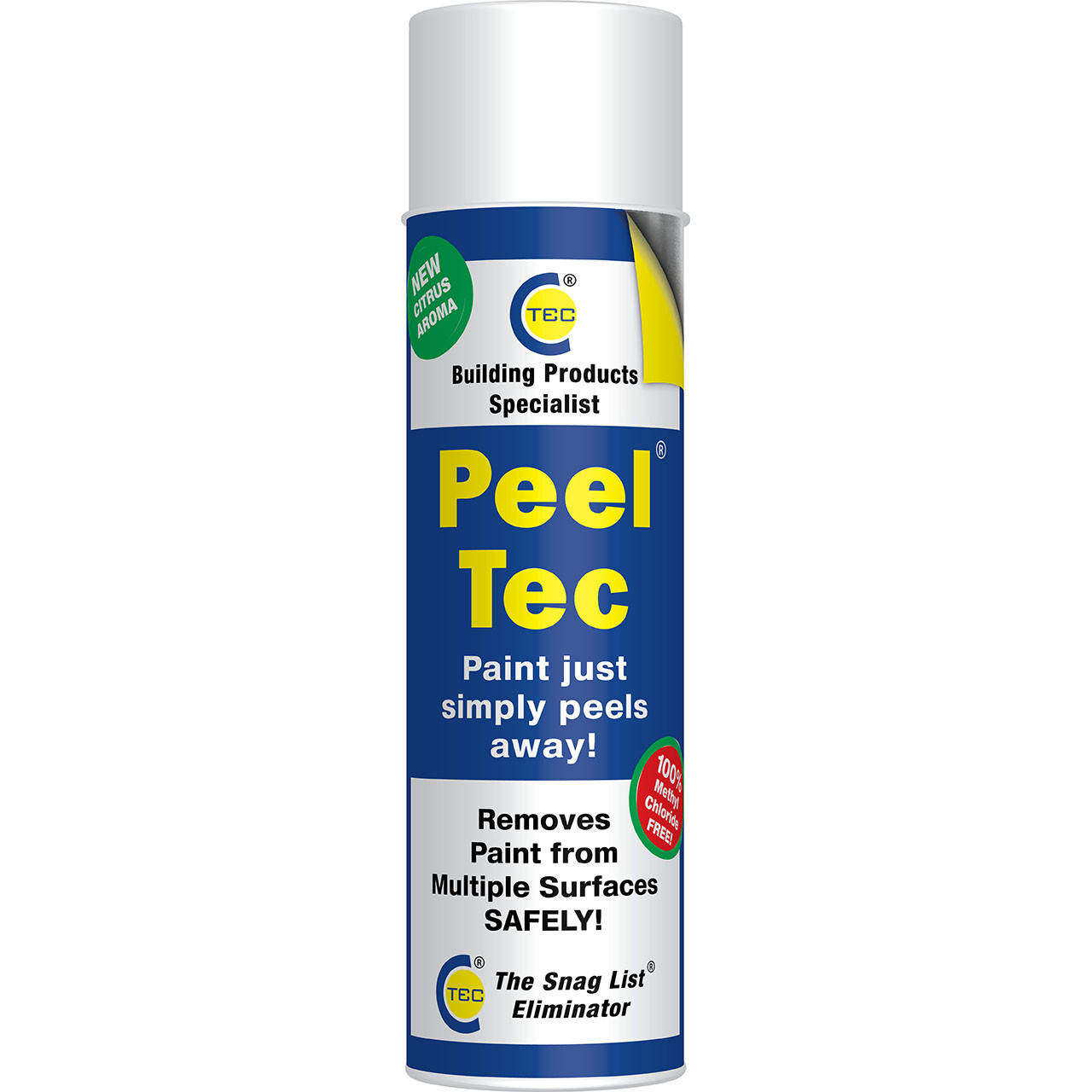 Photograph of CT1 Peel Tec Aerosol Paint Stripper 500ml