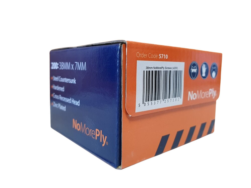 Photograph of NoMorePly 25mm Screws Torx Head (Box of 200)