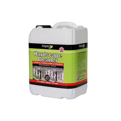 Azpects Hardscape Cleaner, Paving, Brickwork, Super-Strength for Masonry, Stone, 5L Bottle product image