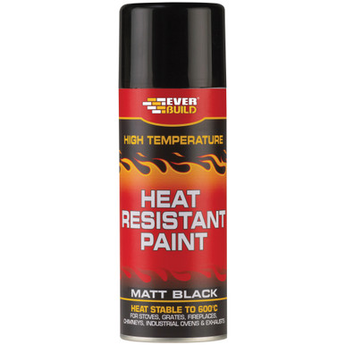 Everbuild Heat Resistant Paint Aerosol 400ml