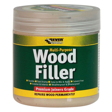 Further photograph of Everbuild Multi Purpose Wood Filler White