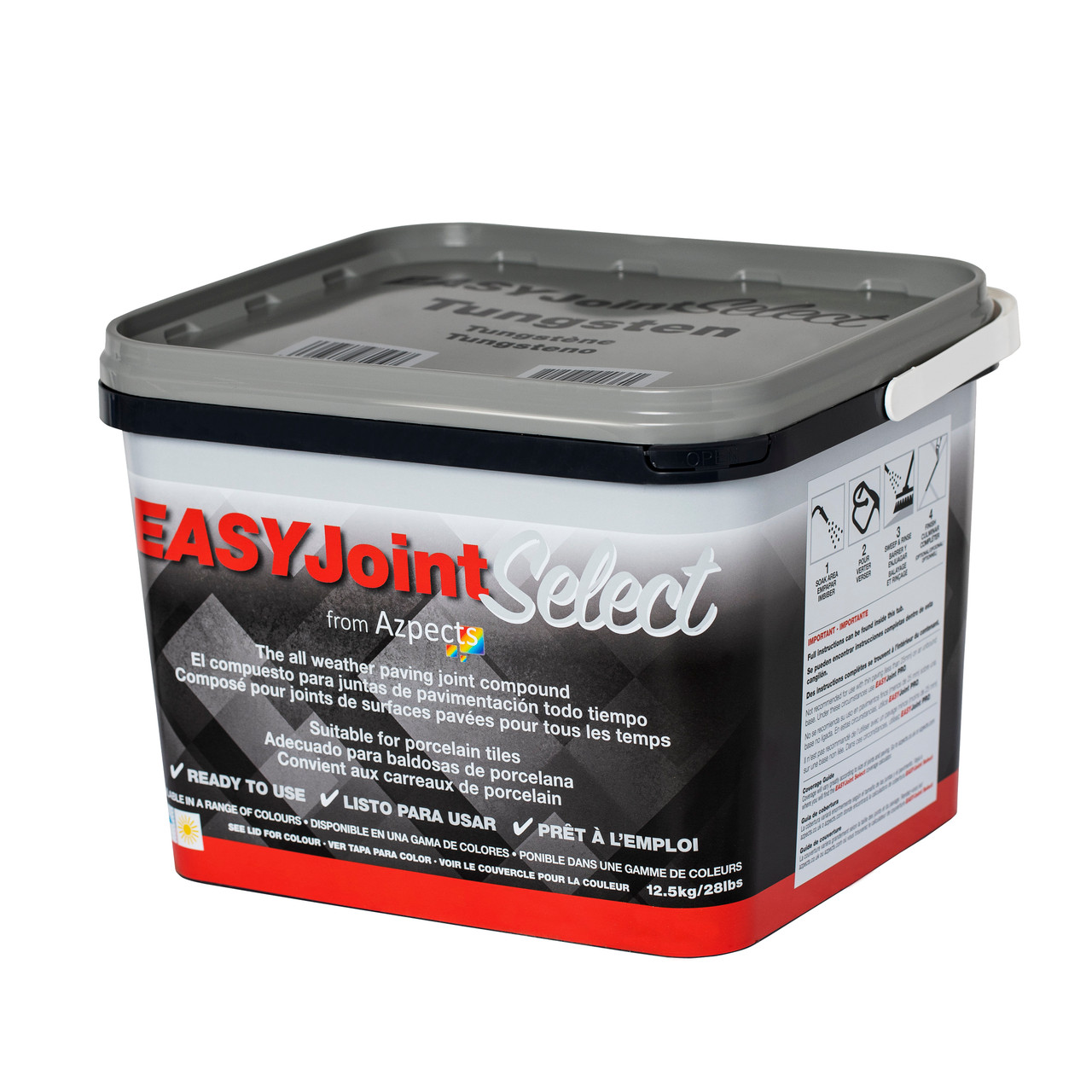Photograph of EASYJoint Select All Weather Jointing Compound Tungsten - 12.5kg