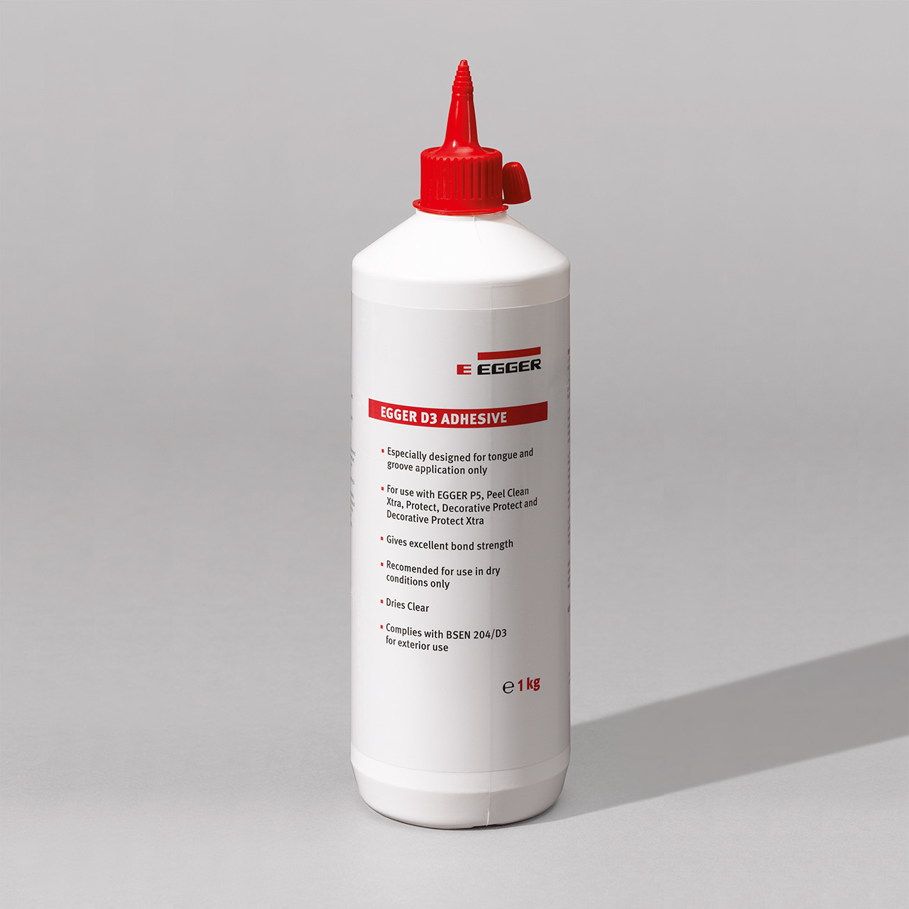 Photograph of EGGER D3 Chipboard Flooring Adhesive 1Ltr