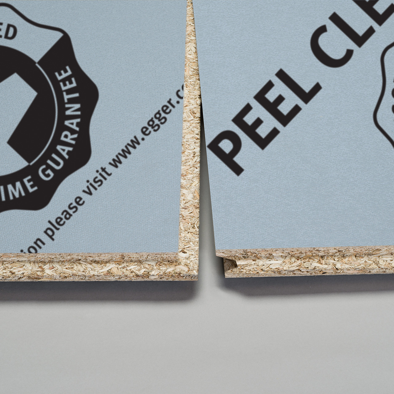 Photograph of EGGER Peel Clean Xtra Chipboard Flooring 2400x600x18mm