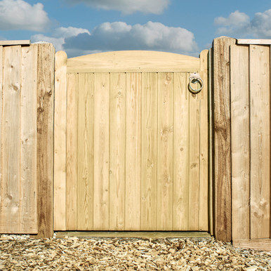 Further photograph of Wellow Short Pedestrian Gate 0.9m x 0.9m