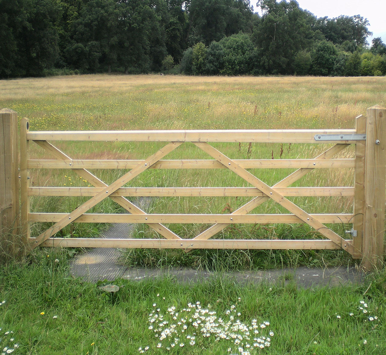 Photograph of Somerfield 5 Star Softwood Gate 6'x4"