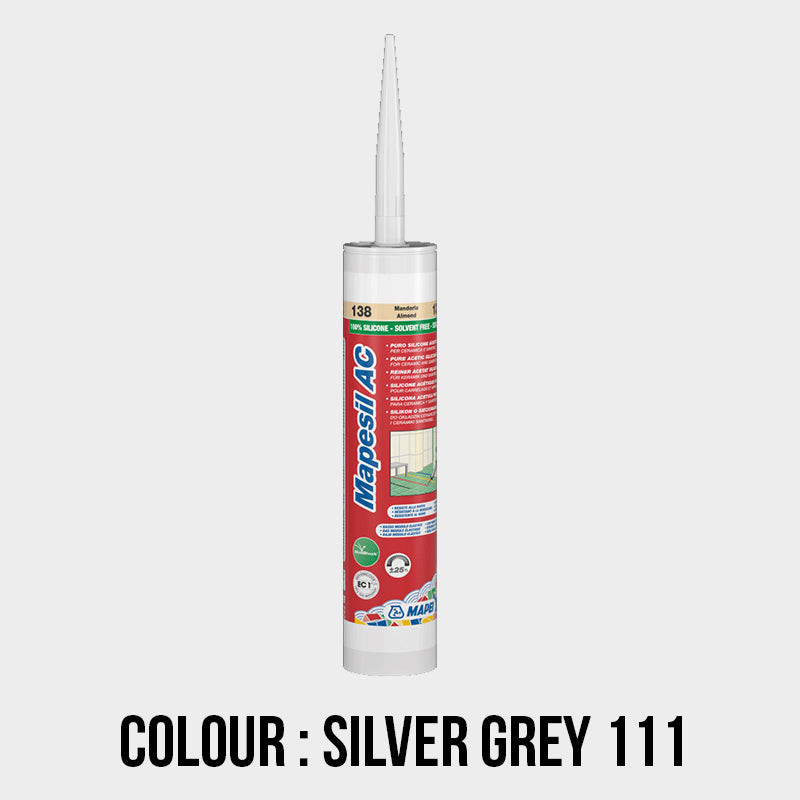 MAPEI SILICONE 112 GRIS MOYEN 310 ml