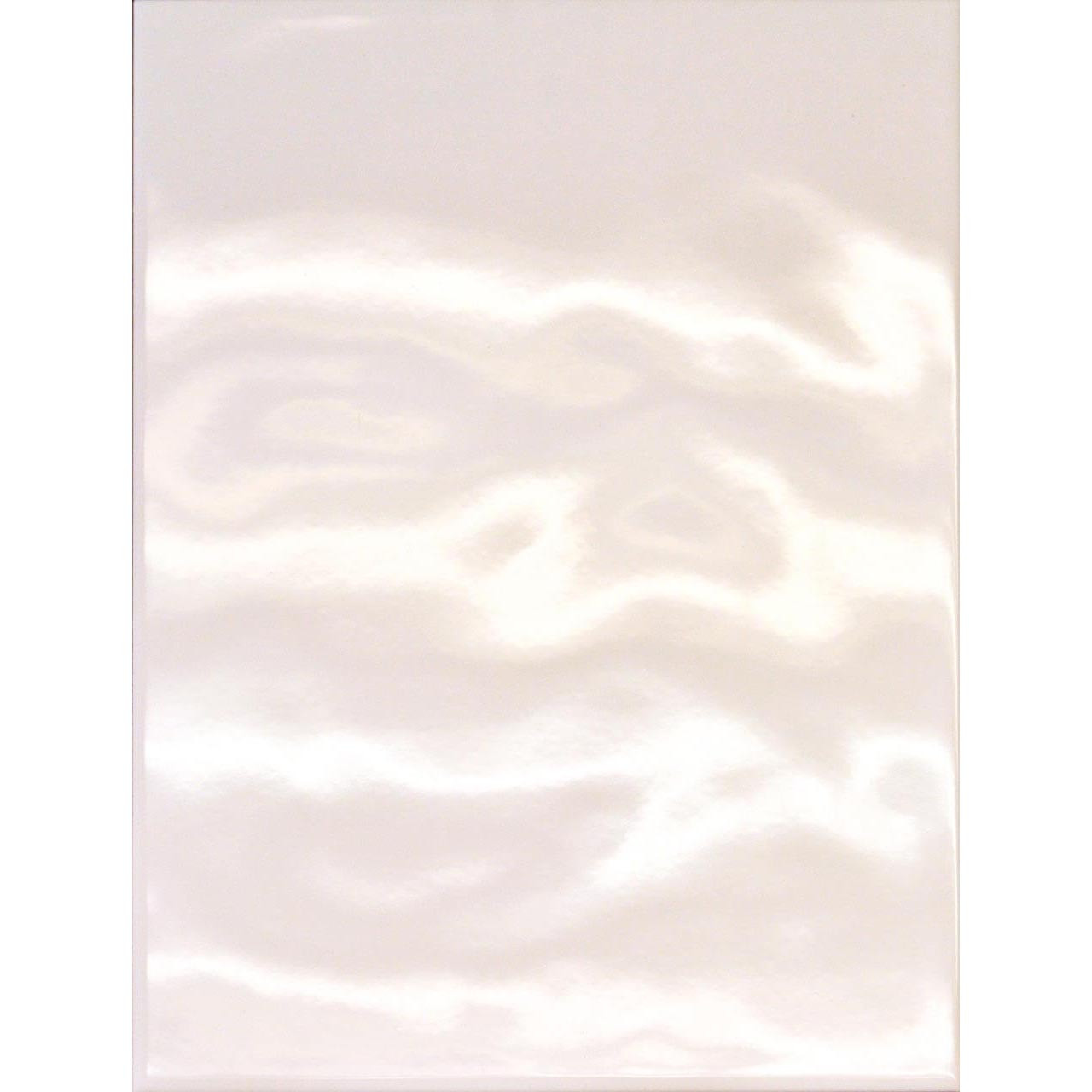 Photograph of 25x33cm Arctic Bumpy White tile 5445