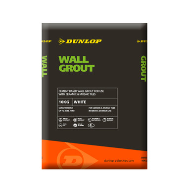 Dunlop Wall Grout White 10kg product image