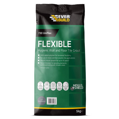 Everbuild 730 Universal Flexible Grout Anthracite 5kg product image