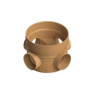 Polypipe Ic600 Base, With Straight Channel & 2 x 90 Degree product image