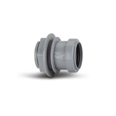 Polypipe Push Fit Waste 32mm Grey Tank Connector product image