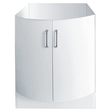 Arley Sparkle 700 x 515 x 800mm White Vanity Unit