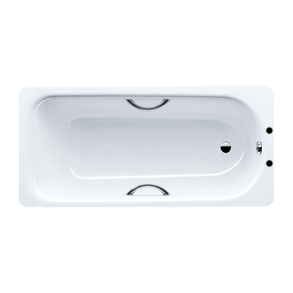 Photograph of Eurowa 1700 x 700mm 2 Tap Hole Twin Grip Bath