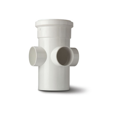 Polypipe Soil & Vent 110mm White Boss Pipe product image