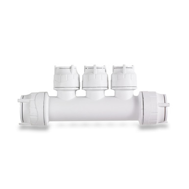 Polyfit 22mm X 15mm 3 Port Skt/Skt Manifold product image