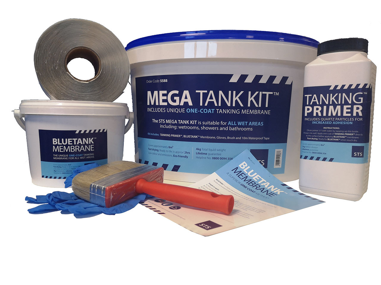 Photograph of NoMorePly Mega Tank Kit