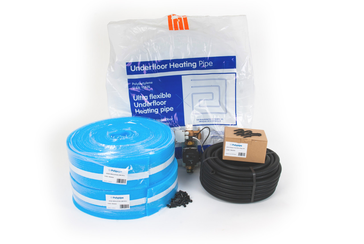 Photograph of Polypipe UFCH Room Pack Up To 34M2 (200mm Centres/No Stat)