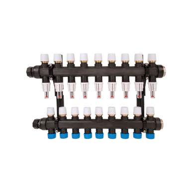 Polyplumb UFCH 9 Port Plastic Manifold