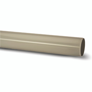 Polypipe Soil & Vent 160mm Solvent Grey 3m Plain End Pipe product image