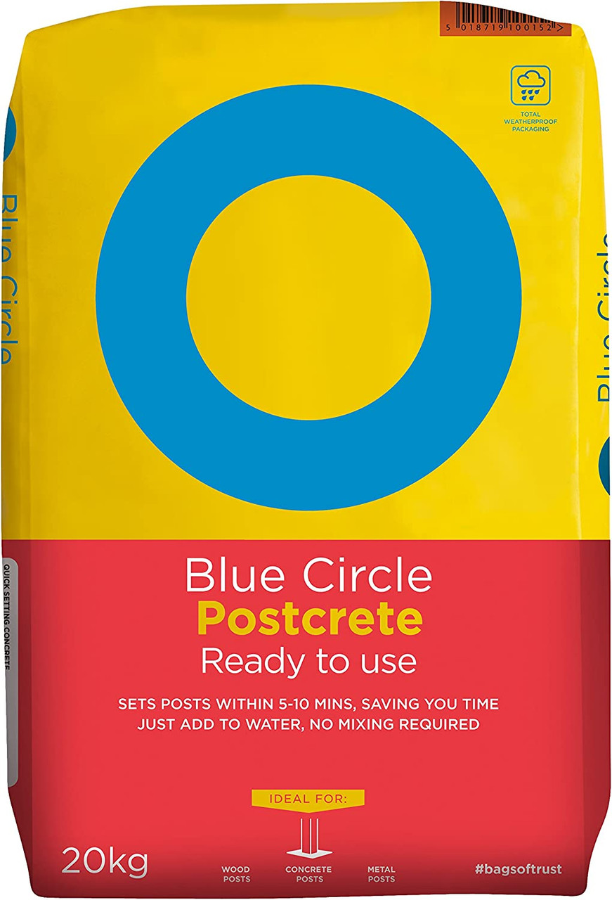 Photograph of Blue Circle Postcrete 20kg