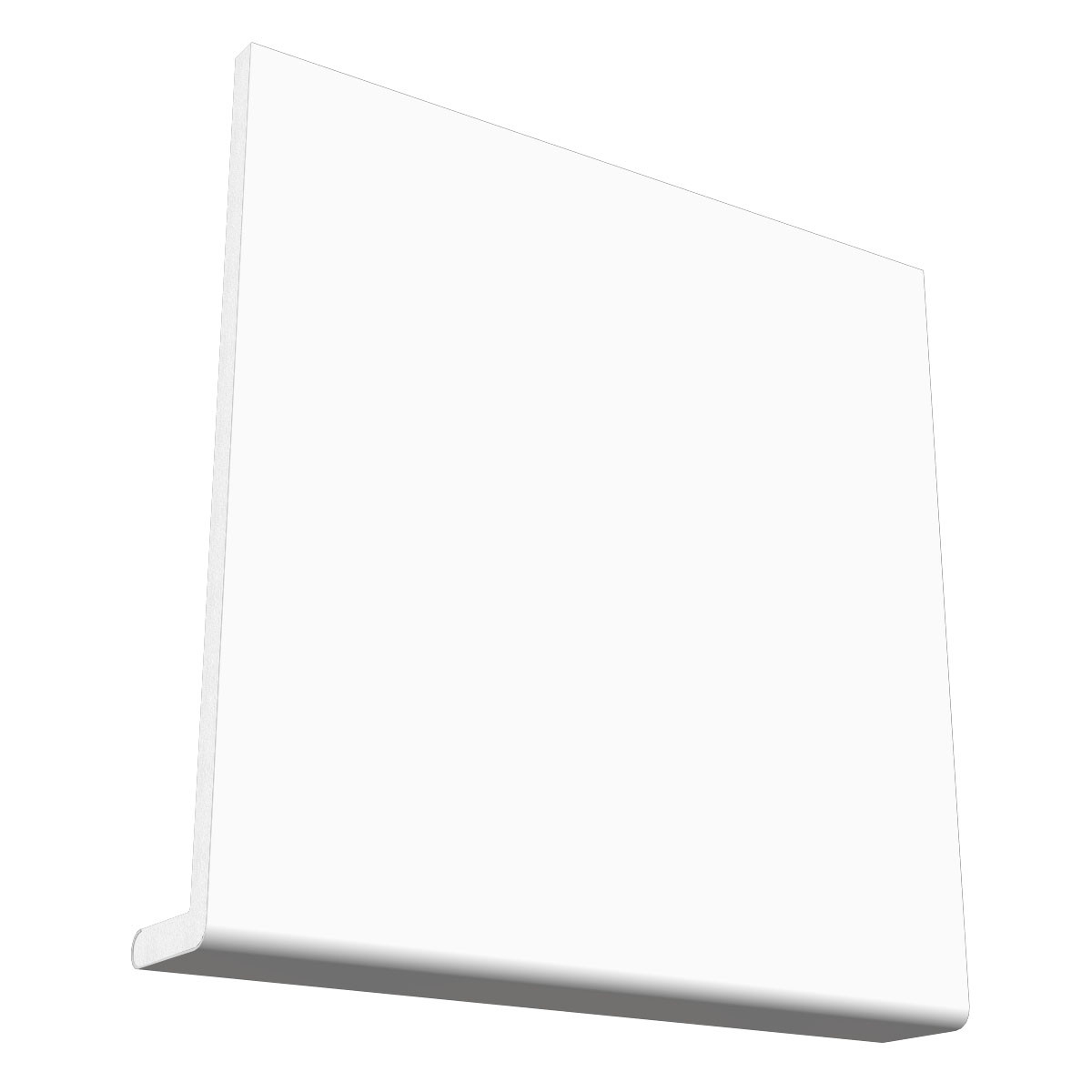 Photograph of Freefoam 300mm Plain Fascia Coverboard 10mm White FW300