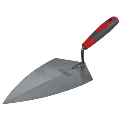 Philadelphia Pattern Brick Trowel Soft Grip Handle 11"