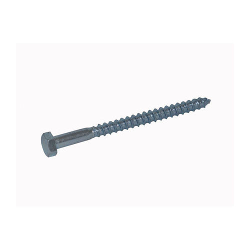 Photograph of Coach Screw BZP 8X100mm DIN 571 (Pack Of 5)