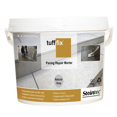 Steintec Tufffix Repair Mortar Natural Grey 11Kg