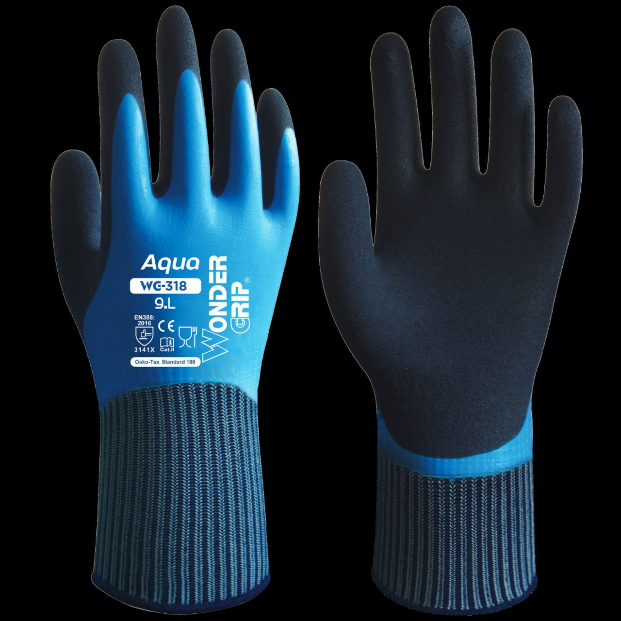 Photograph of Wonder Glove Aqua X Large 12