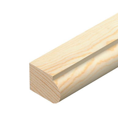 Cheshire Mouldings Pine Staff Bead 15 X 21 X 2.4M PEFC