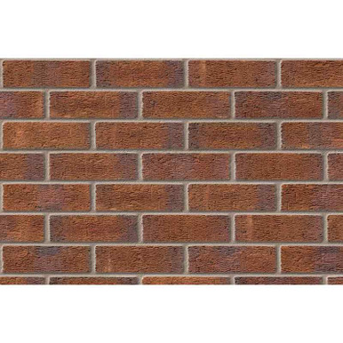 73mm Ibstock New Burntwood Red Rustic Facing Brick