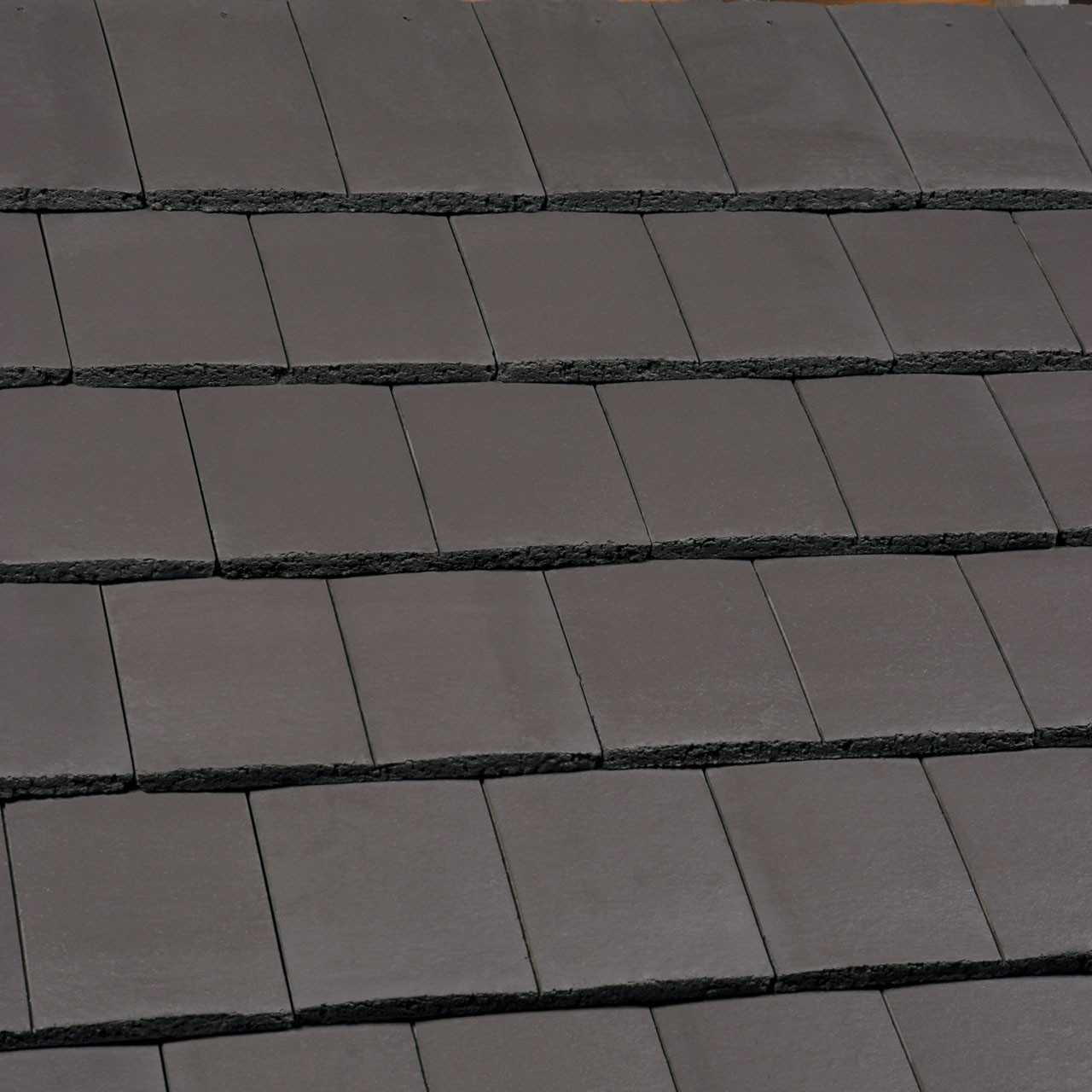 Photograph of Marley Ashmore Interlocking Double Plain Tile Smooth Grey