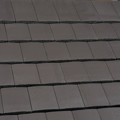 Further photograph of Marley Ashmore Interlocking Double Plain Tile Smooth Grey