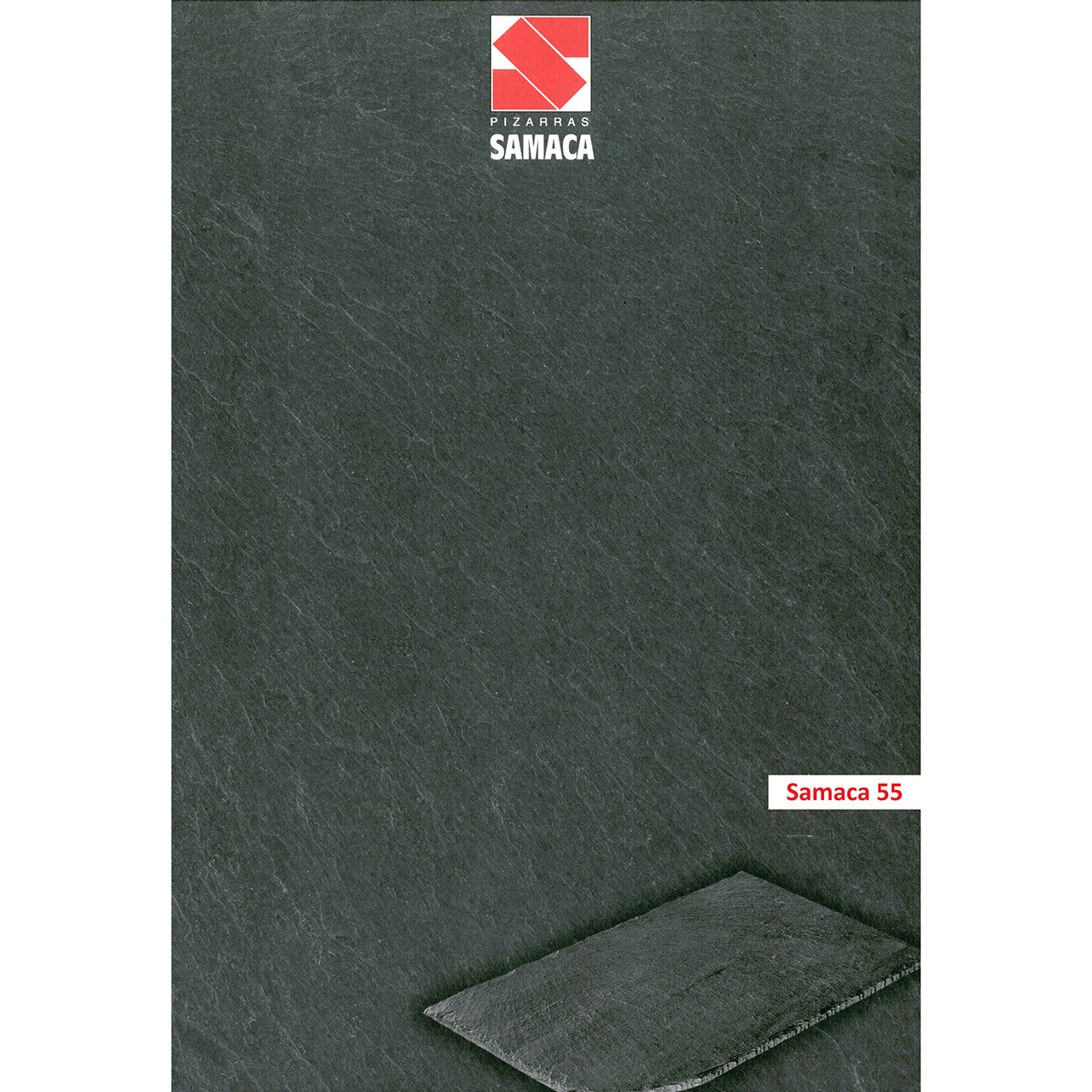 Photograph of Samaca Slate Heavy Q55 400 X 250mm Pre Holed 90mm Headlap