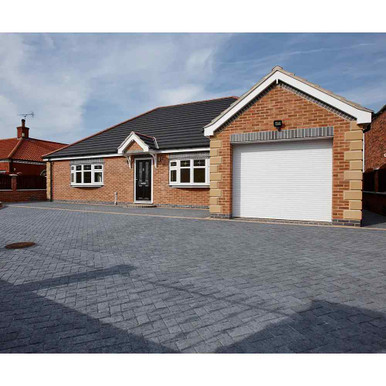 Further photograph of Plasmor Plaspave Block Paving 50mm Charcoal (Pack 488)