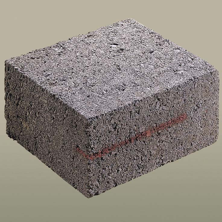 Photograph of PLASMOR STRANLITE FOUNDATION BLOCK, Natural, 300 x 275 x 140 mm - 72 Pack