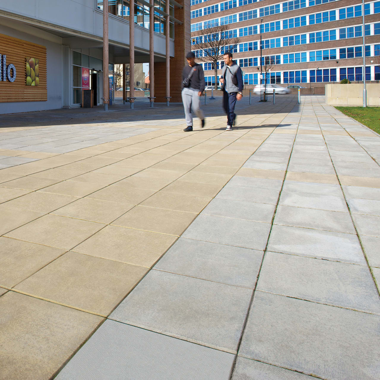 Photograph of Natural Concrete Paving Flag 450 X 450 X 50mm