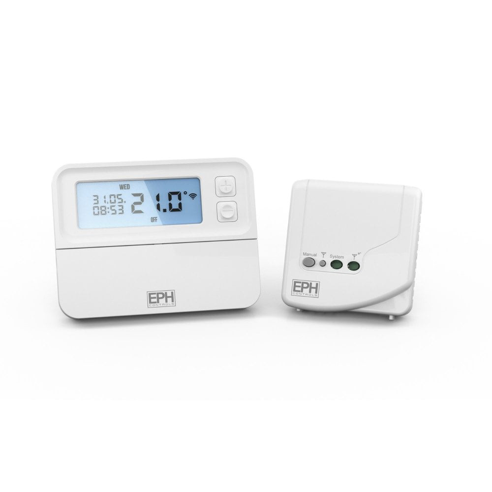 Photograph of EPH Combi Pack 4 Programmable Wireless Room Thermostat c/w Receiver