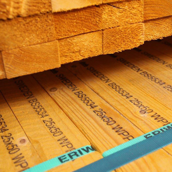 Photograph of 25mm x 50mm Factory Graded Timber Batten