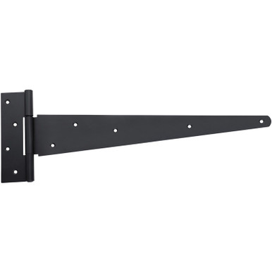 Sterling Tee Hinge Black- Heavy Duty for Gates, Garden Furniture, 450mm, 1 Pair product image