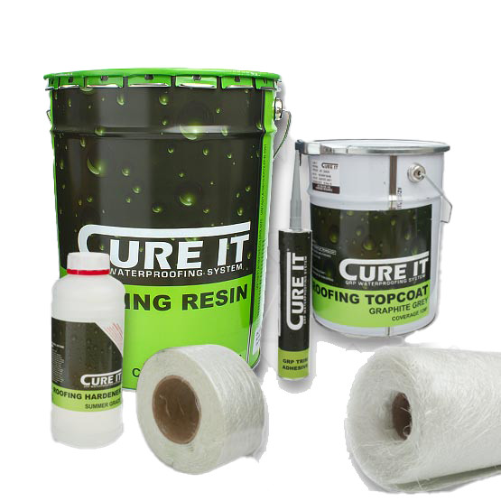 Photograph of Cure It Roofing Kit 12Sqm (2 Parts)