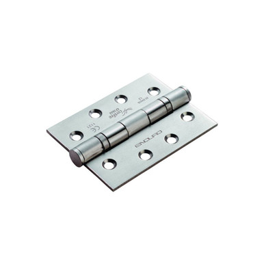 Sterling Stainless Steel Ball Bearing Hinge Pair, Satin Finish, 102 x 76 x 3mm product image