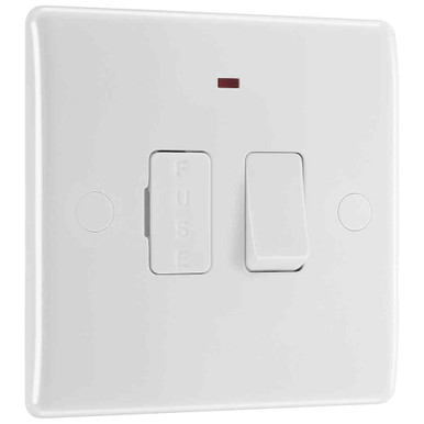 Bg Electrical Nexus 800 Fused Connection Unit, 13A, Double Pole, White, 29 x 86 mm product image