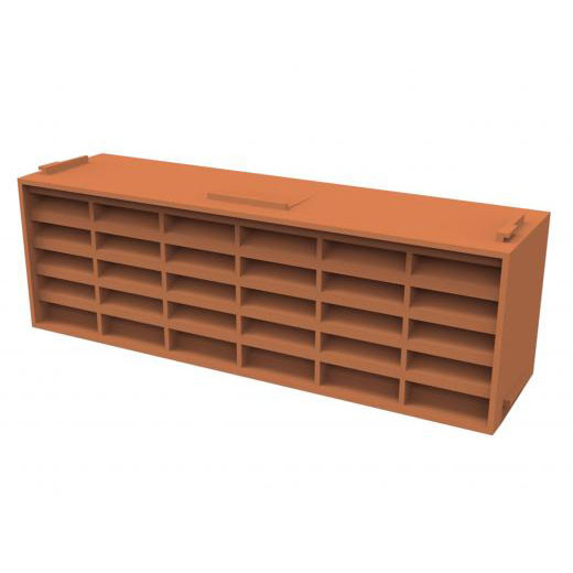 Photograph of Manthorpe Airbrick Terracotta G930TR