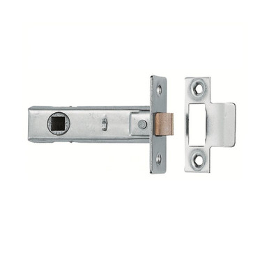 Sterling Steel Tubular Latch, Nickel Plated, 5 Year Warranty, 76 x 57 x 26mm