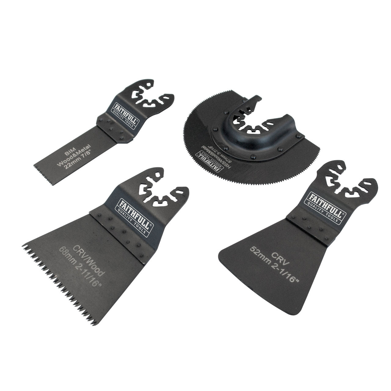 Photograph of Faithfull Multi-Tool Flooring Blade (Set of 4)