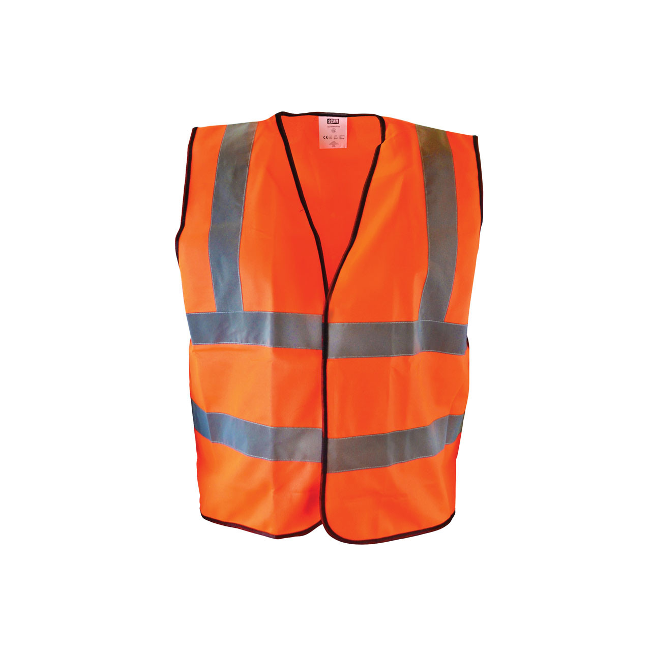 Photograph of Hi-Vis Orange Waistcoat - L (44in)