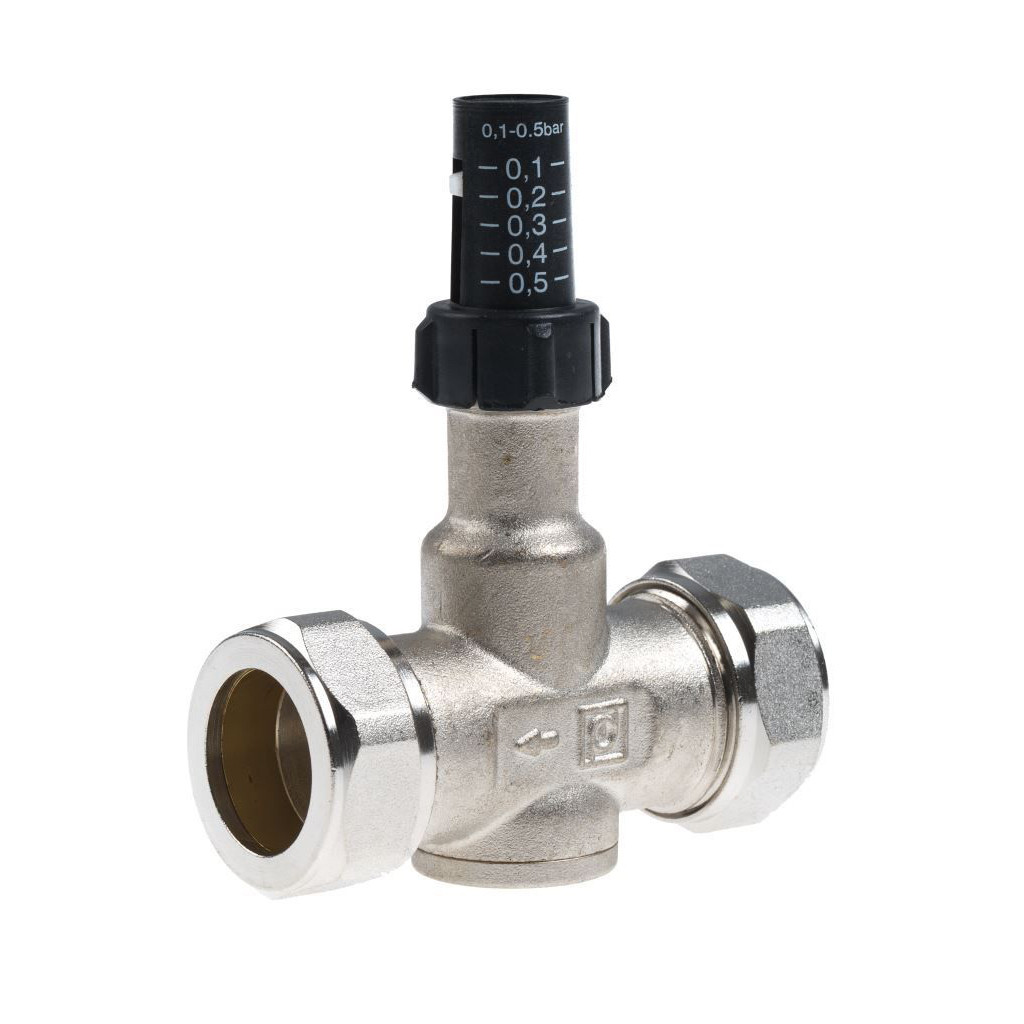 Photograph of Inta Auto Bypass Valve Straight 22mm