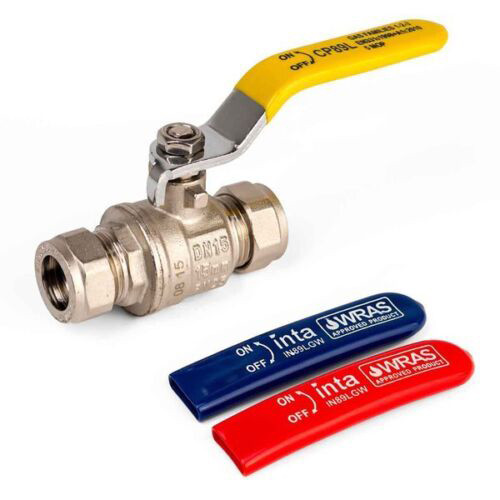 Photograph of Inta 28mm Universal Gas/Water Ball Valve